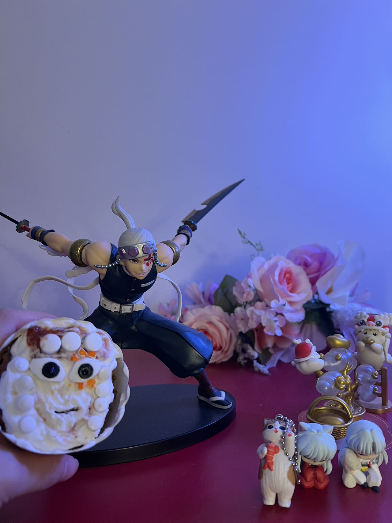 A cute handmade cupcake